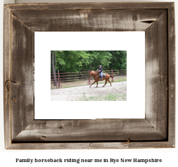 family horseback riding near me in Rye, New Hampshire